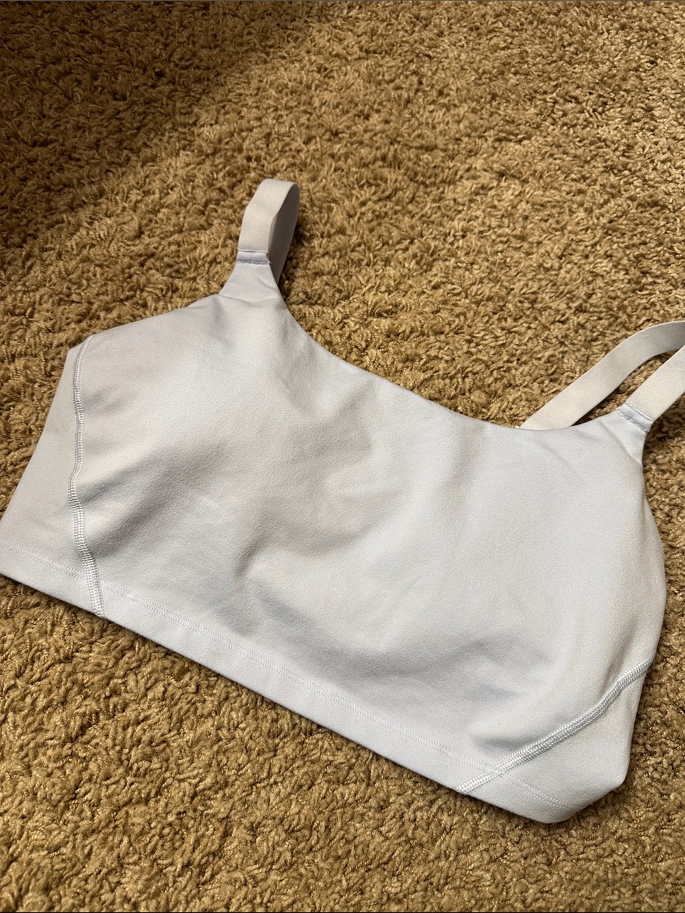 Offline by Aerie Sports Bra crop tank Real Good Real Me Med light blue Yoga